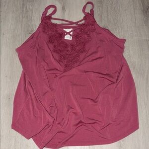 Women’s Maurice’s Elegant Lace Trim Top